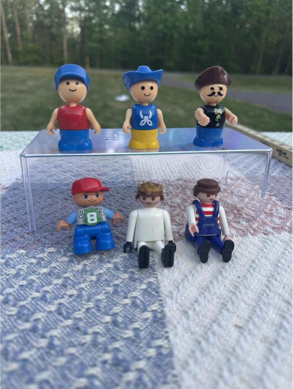 Vintage Playskool Lil Playmates + misc Lot